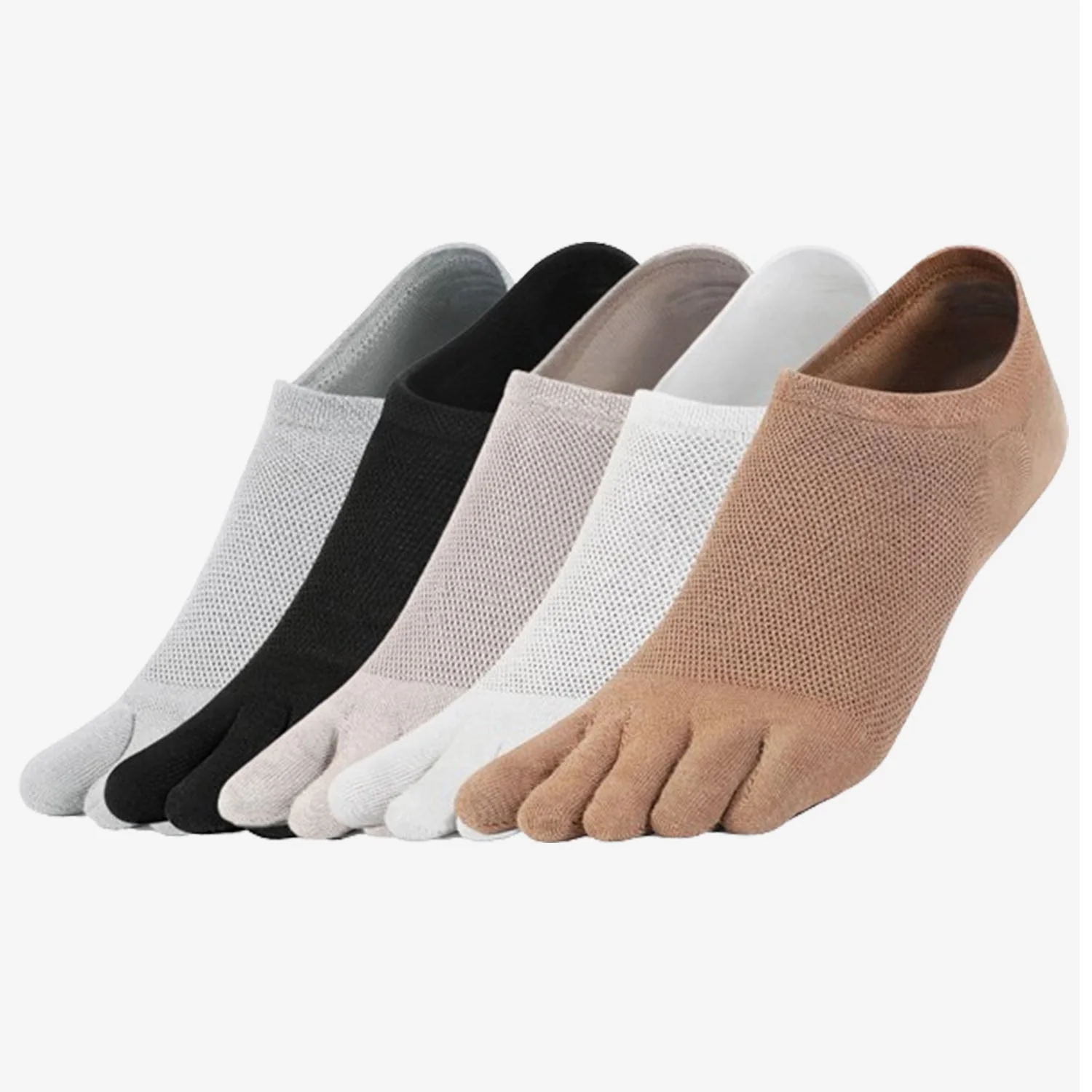 Chaussettes Invisibles à Orteils - 5 Paires - Image 3