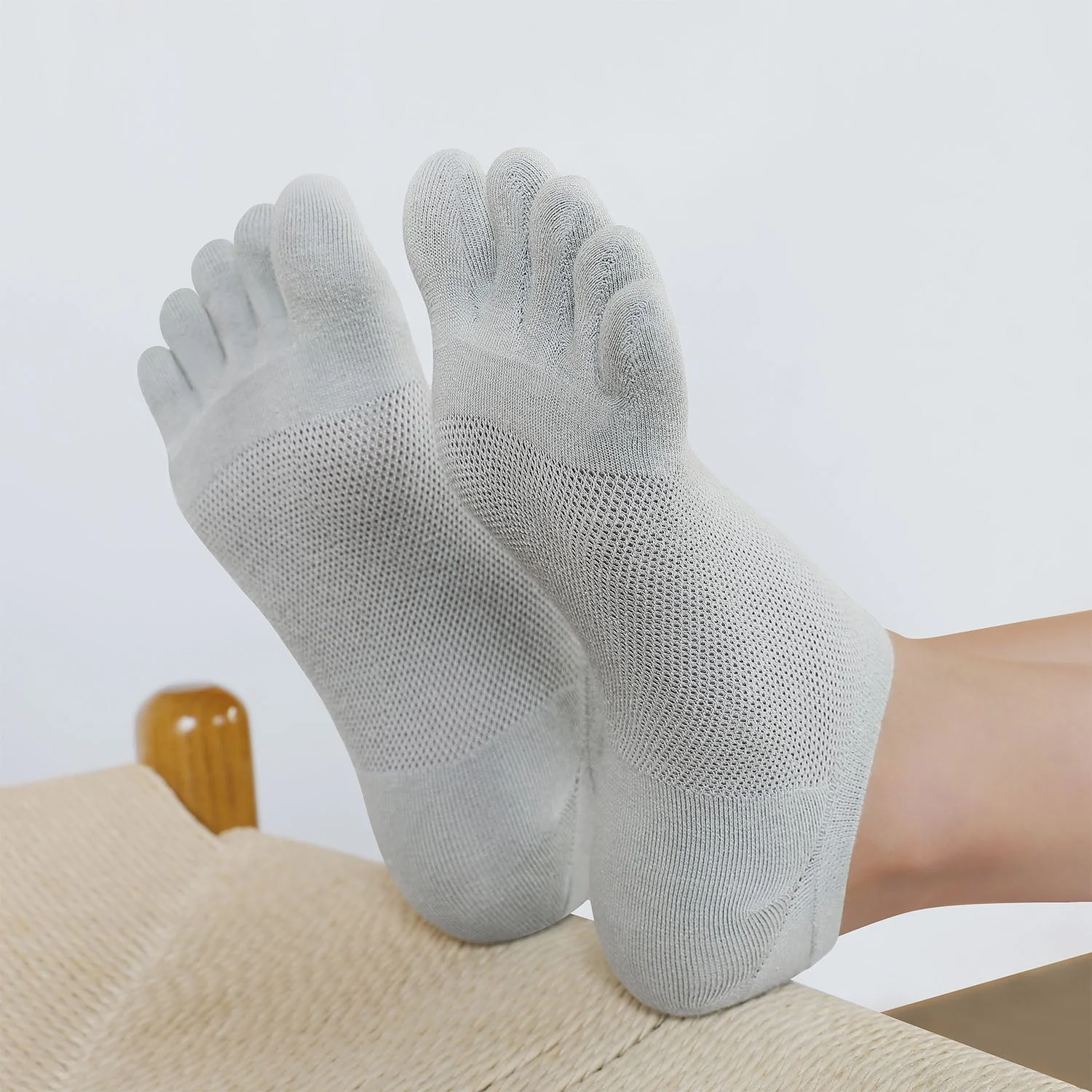 Chaussettes Invisibles à Orteils - 5 Paires - Image 4